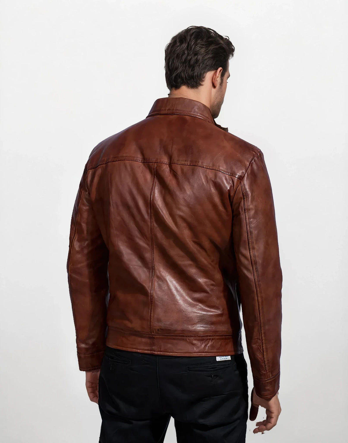 Sterling Brown Leather Jacket
